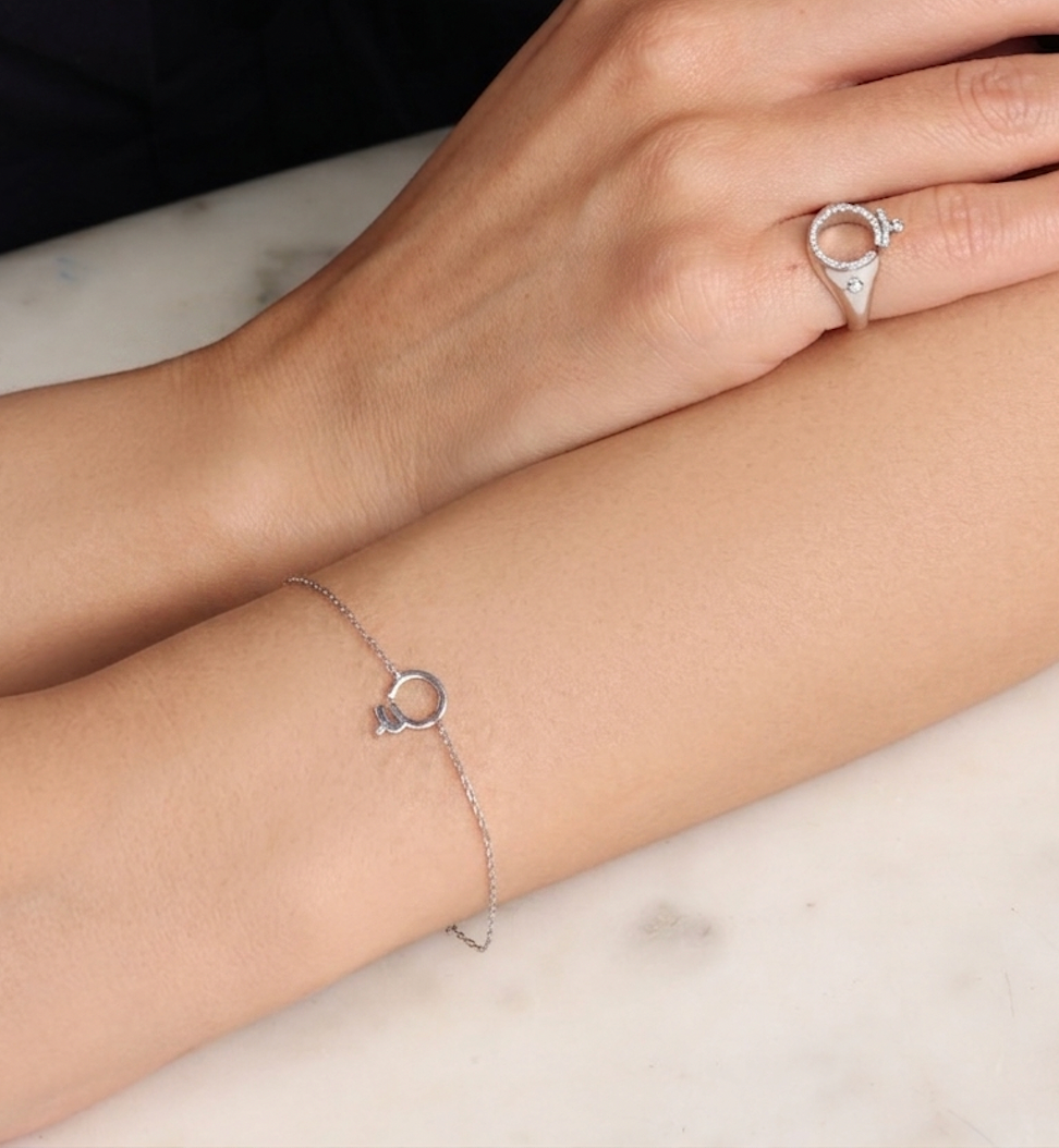 letter bracelet