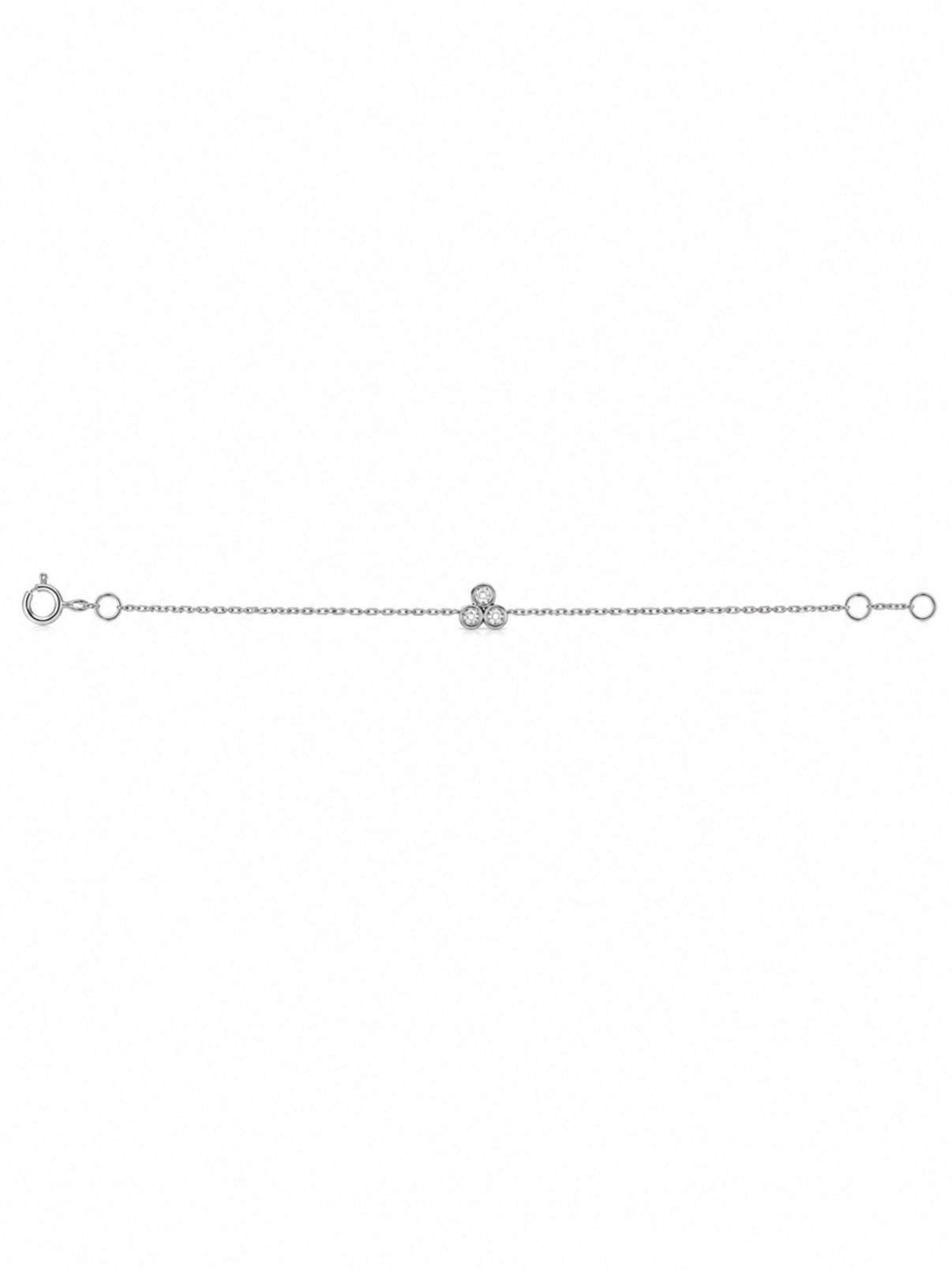 Diamond Clover Bracelet